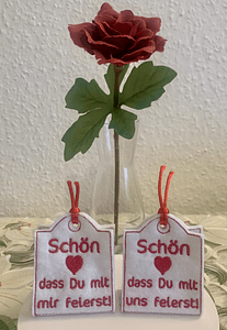 Stickdatei Tischdekoration Schokokugel Set 918 - Sewando