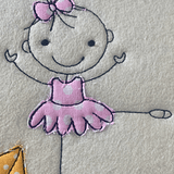 Stickdatei Strichmännchen Doodle Boy und Girl Set 196 - Sewando