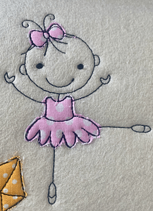 Stickdatei Strichmännchen Doodle Boy und Girl Set 196 - Sewando