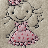 Stickdatei Strichmännchen Doodle Boy und Girl Set 196 - Sewando