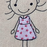 Stickdatei Strichmännchen Doodle Outline Set 196 - Sewando