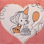 Stickdatei Birthday Girl 1 DoodleSet 927 - Sewando