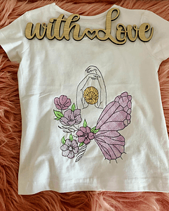 Stickdatei Schmetterling mit Blumen Set 931 - Sewando