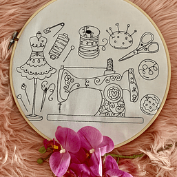 Stickdatei Nähen Nähmaschine Set Outline 930 - Sewando