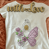 Stickdatei Schmetterling mit Blumen Set 931 - Sewando