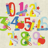 Stickdatei Einschulung, Buchstaben Schrift Alphabet 99mm Set 932 - Sewando