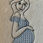 Stickdatei Mutterpass Outline Set 935 Lineare Art - Sewando