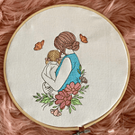 Stickdatei Mama mit Kind Set 943 - Sewando