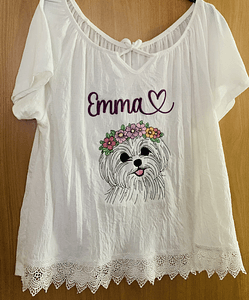Stickdatei Hund Malteser Havaneser Shih Tzu Set 970 - Sewando
