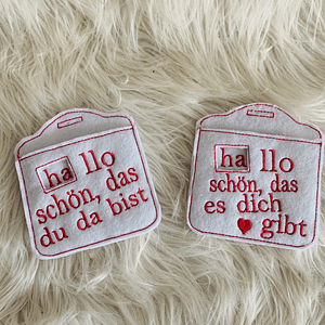 Stickdatei Waffelhülle für Waffel Schnitte In the Hoop Set 701 - Sewando