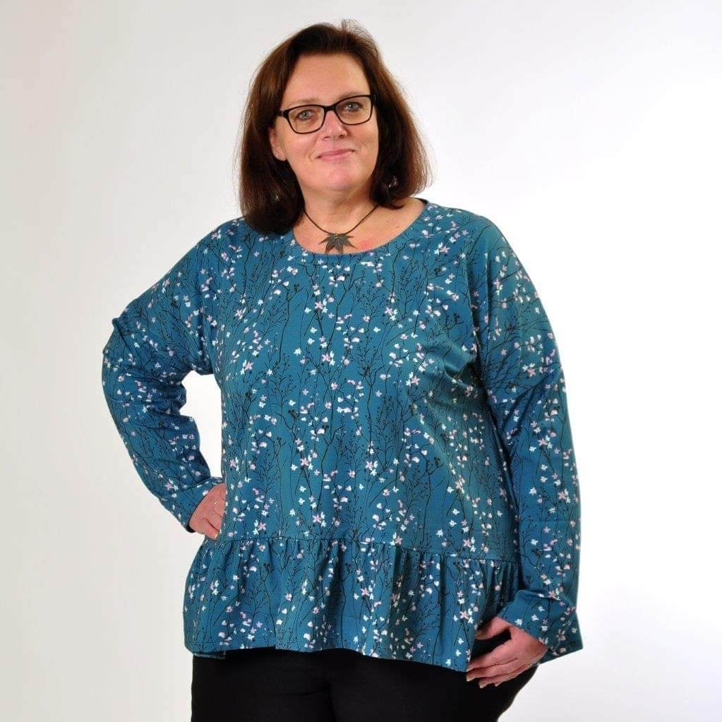Schnittmuster Glücksding Pulli/Longpulli/Kleid Größe 32-54 - Sewando