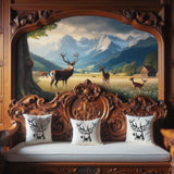 Stickdatei Hirsch "Ben" - realistisch - FÜR HELLE STOFFE