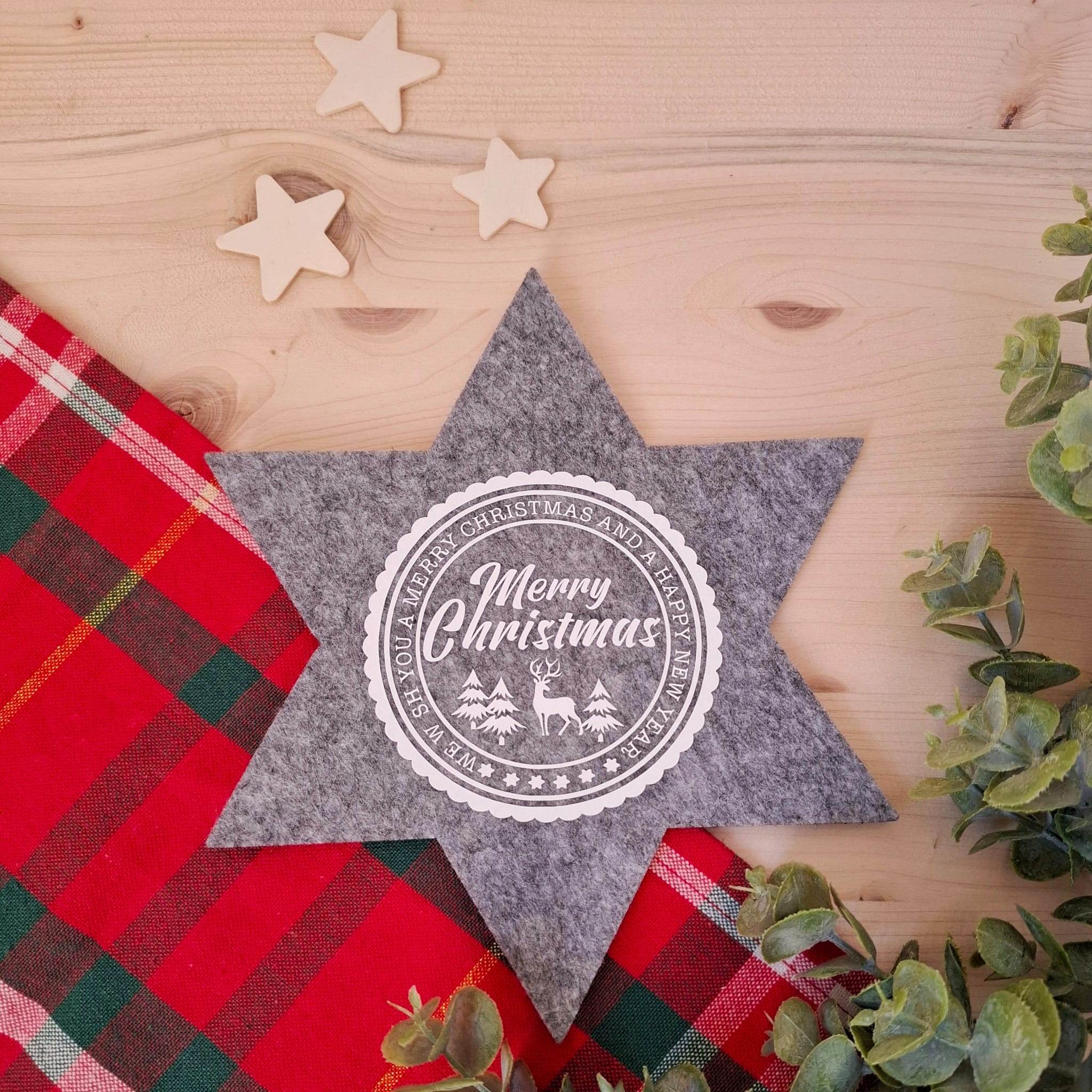 Plotter- und Laserdatei Weihnachtssiegel Plotterdatei - Sewando