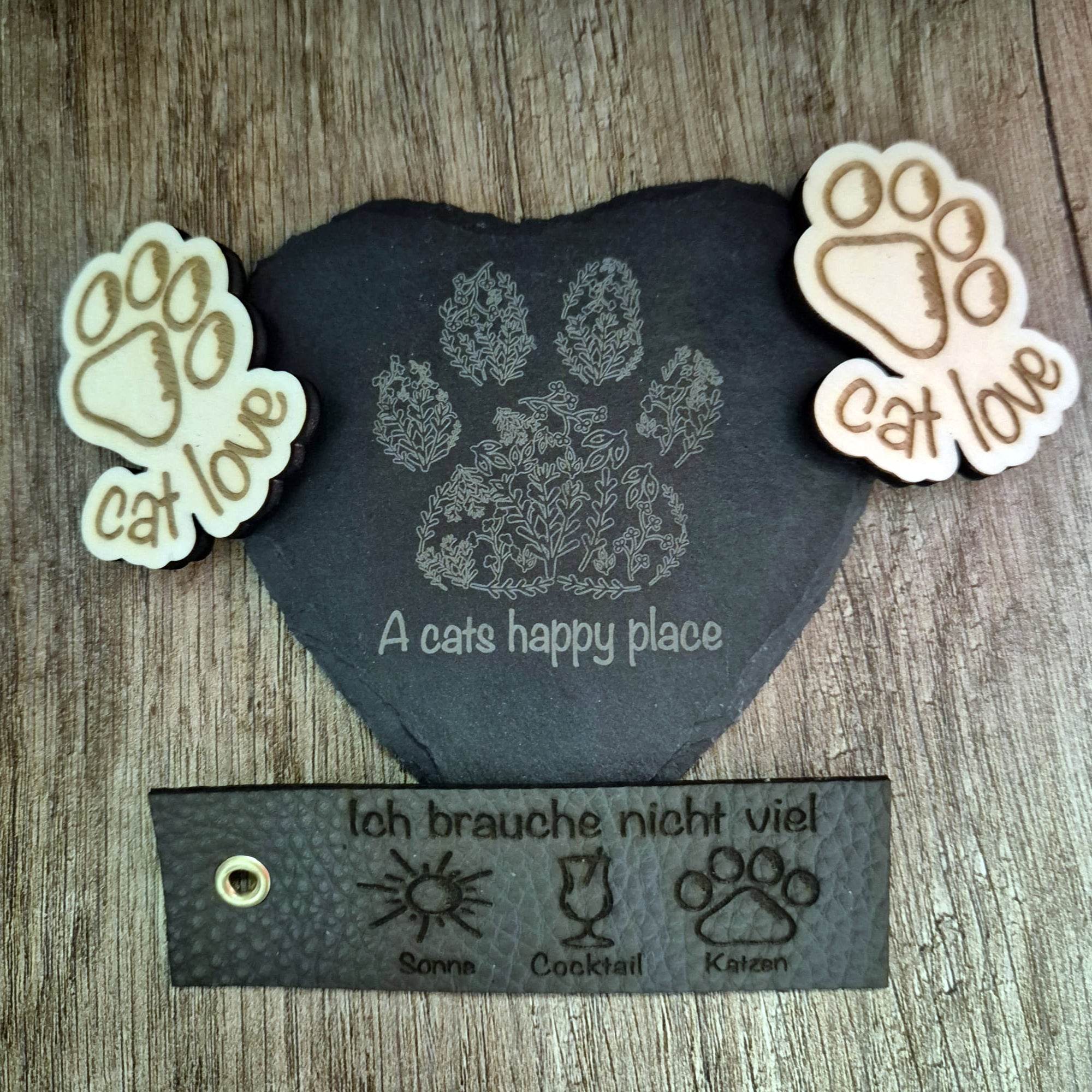 Plotter- und Laserdatei Cat Love - Sewando