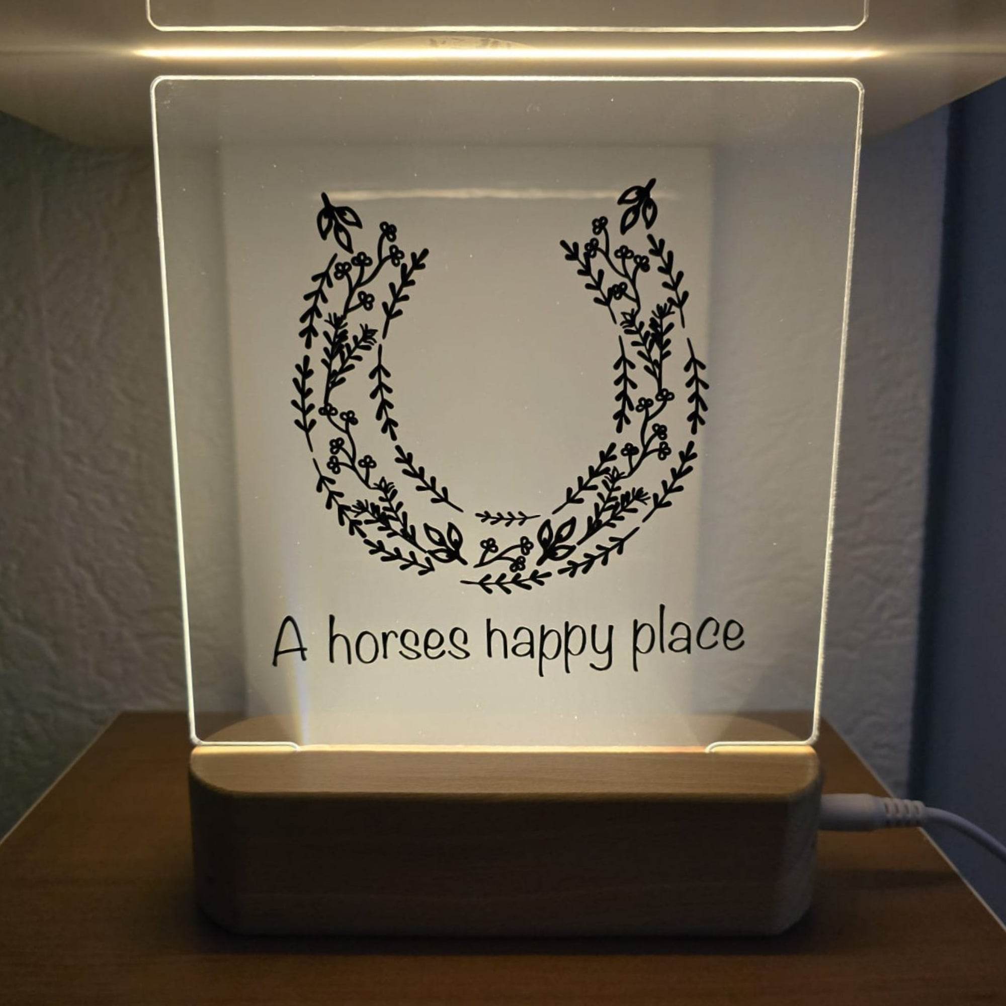 Plotterdatei Laserdatei Horse Love - Sewando