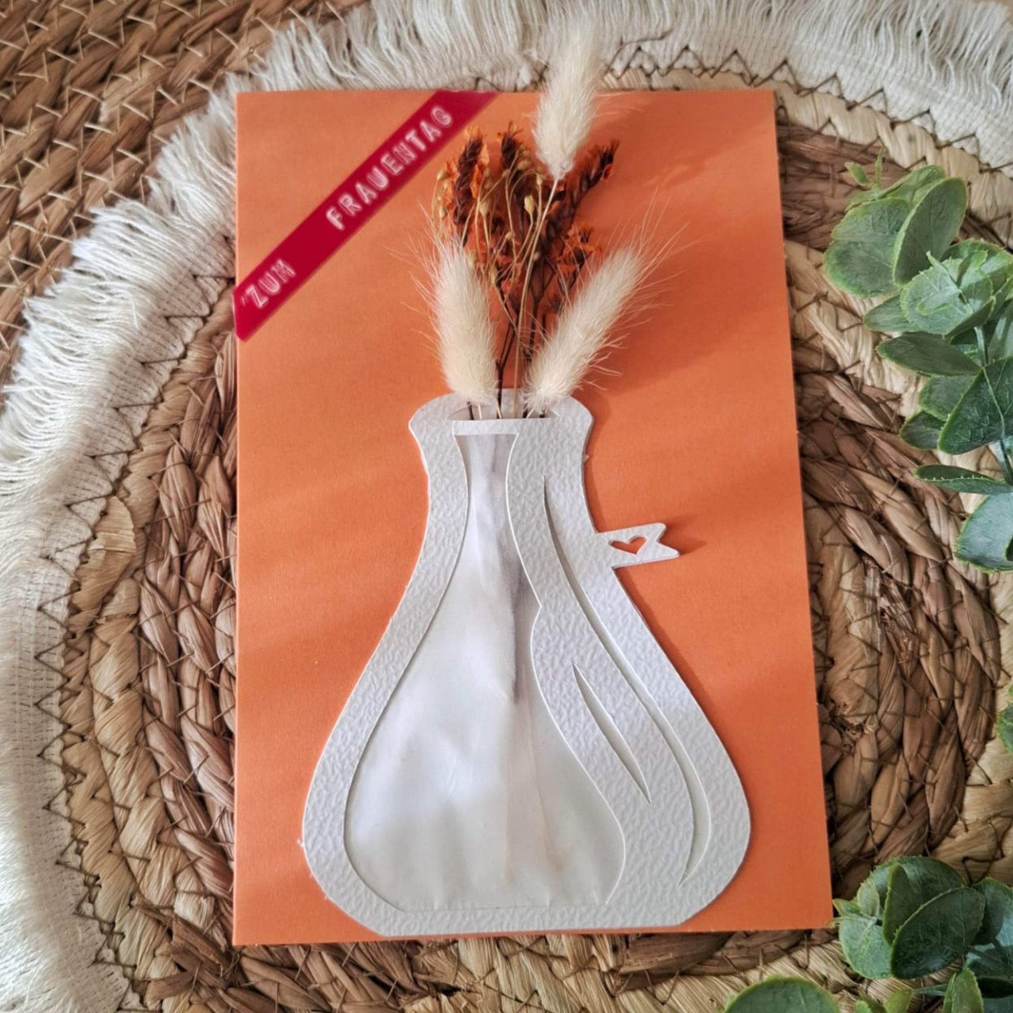 Druckdatei Frühlingsboten Vase - Sewando