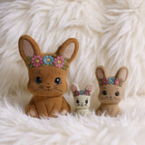 Stickdatei Hase Osterhase Kuscheltier  Set 2630 5 Größen