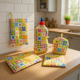 Stickdatei Küche Spülschürze Topflappen Mug Rug 1 Set 354