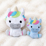 Stickdatei Einhorn In the Hoop Set 26112