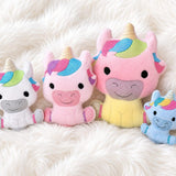 Stickdatei Einhorn In the Hoop Set 26112