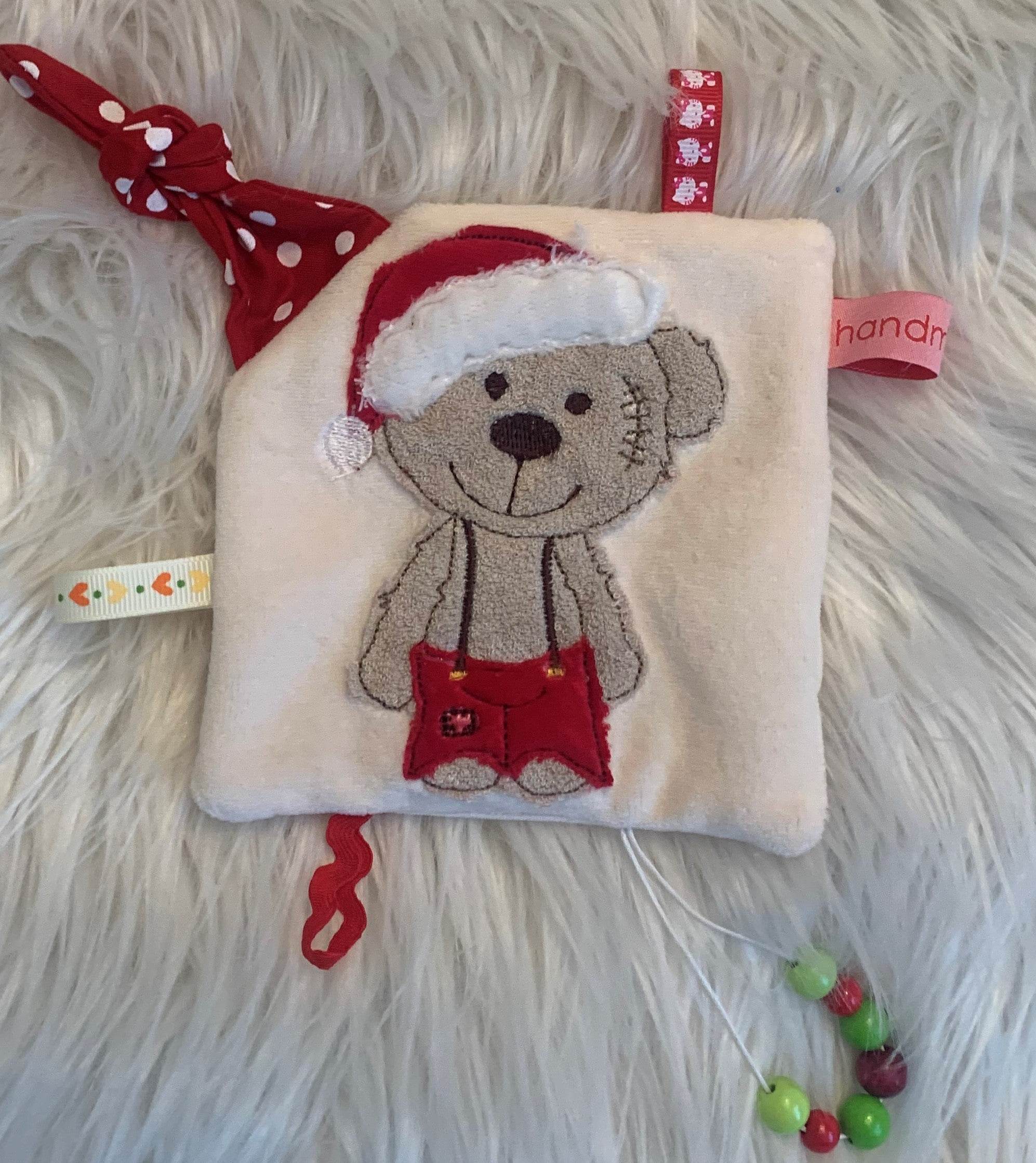 Stickdatei Weihnachten Teddy Set 752 Geschenkset - Sewando