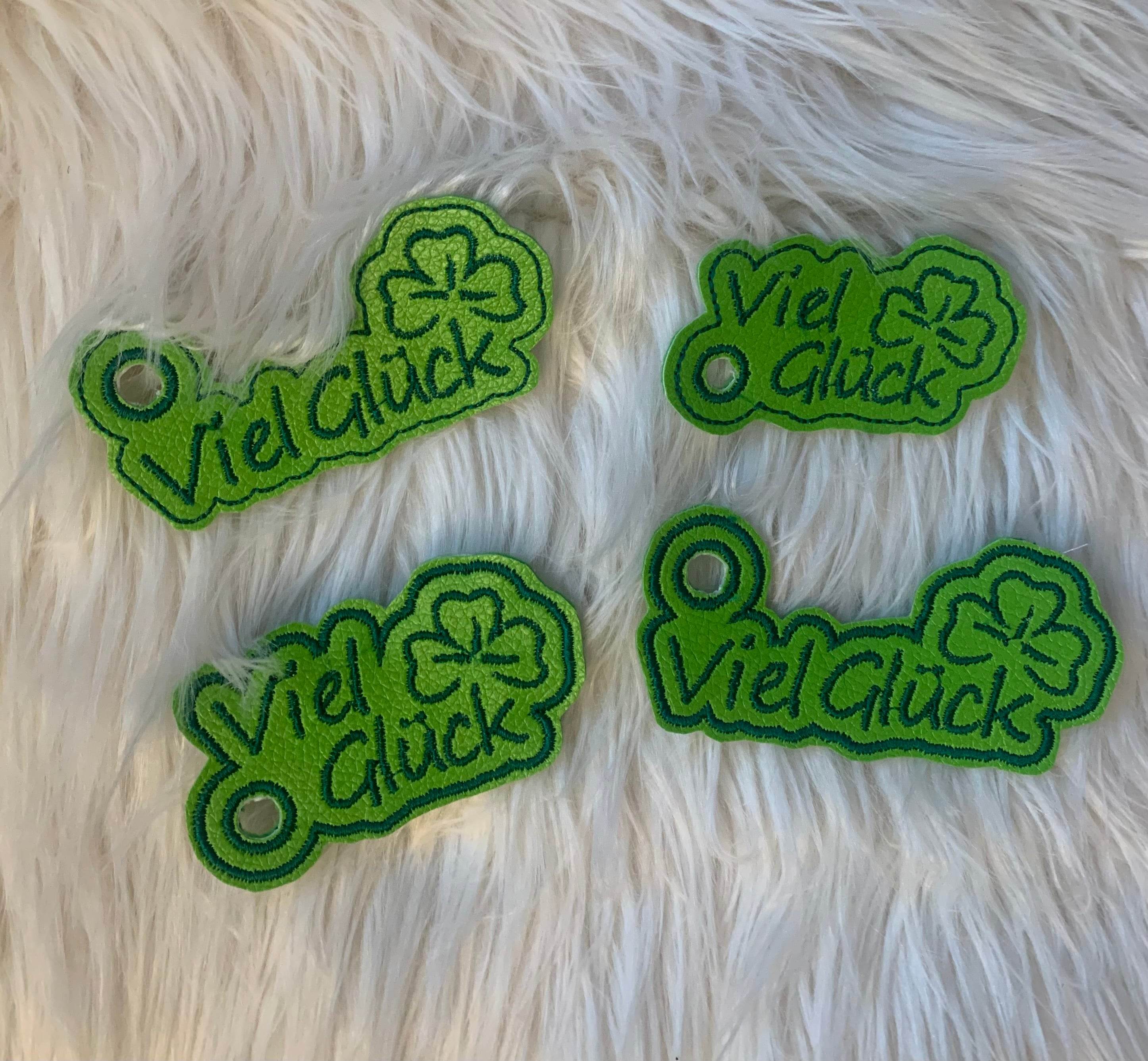 Stickdatei Schlüsselanhänger Glück Set 760 - Sewando
