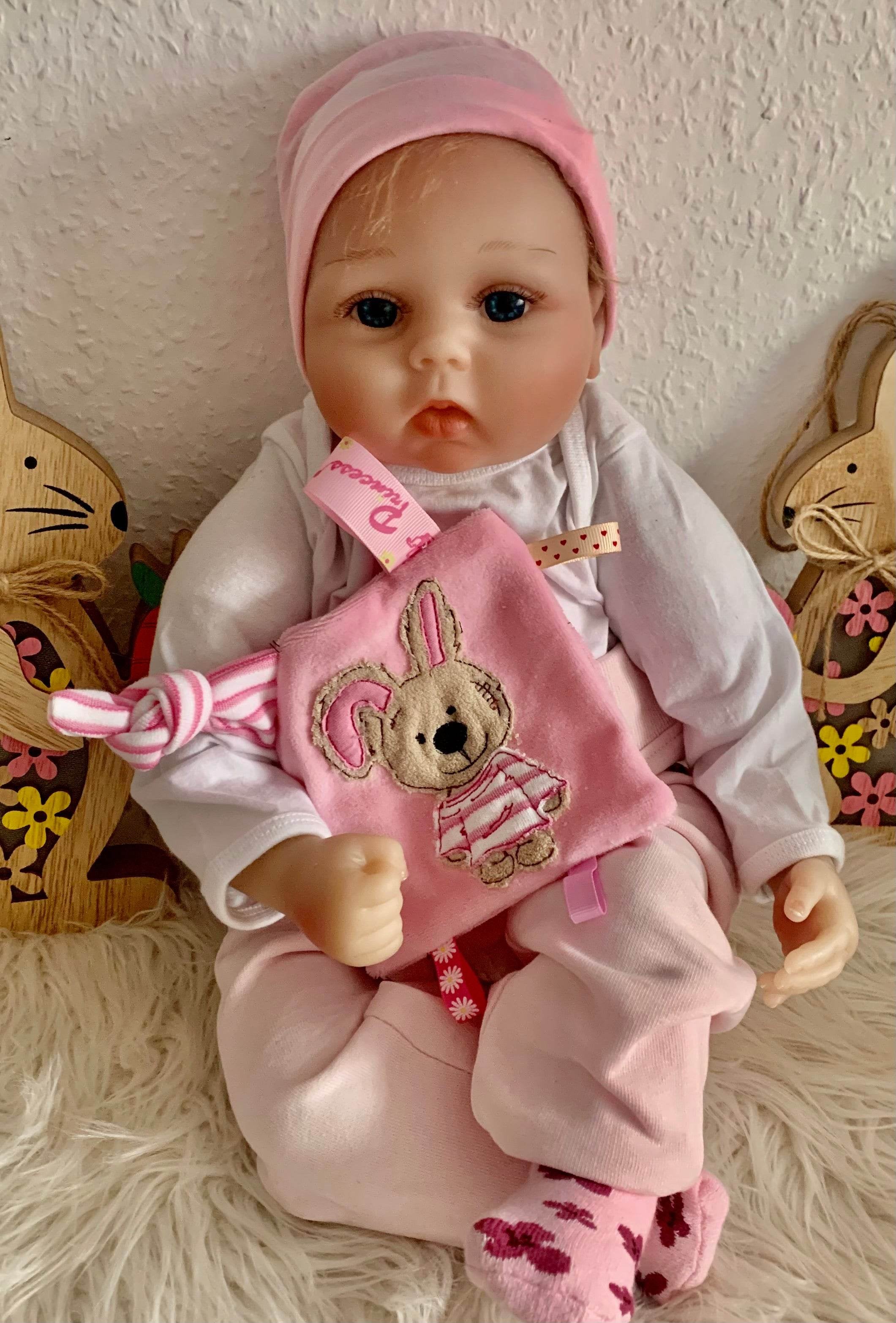 Stickdatei Schnullertuch Teddy Hase Set 794 - Sewando