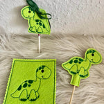 Stickdatei Geburtstag Party Set Dino Dinoaurier Set 866 - Sewando