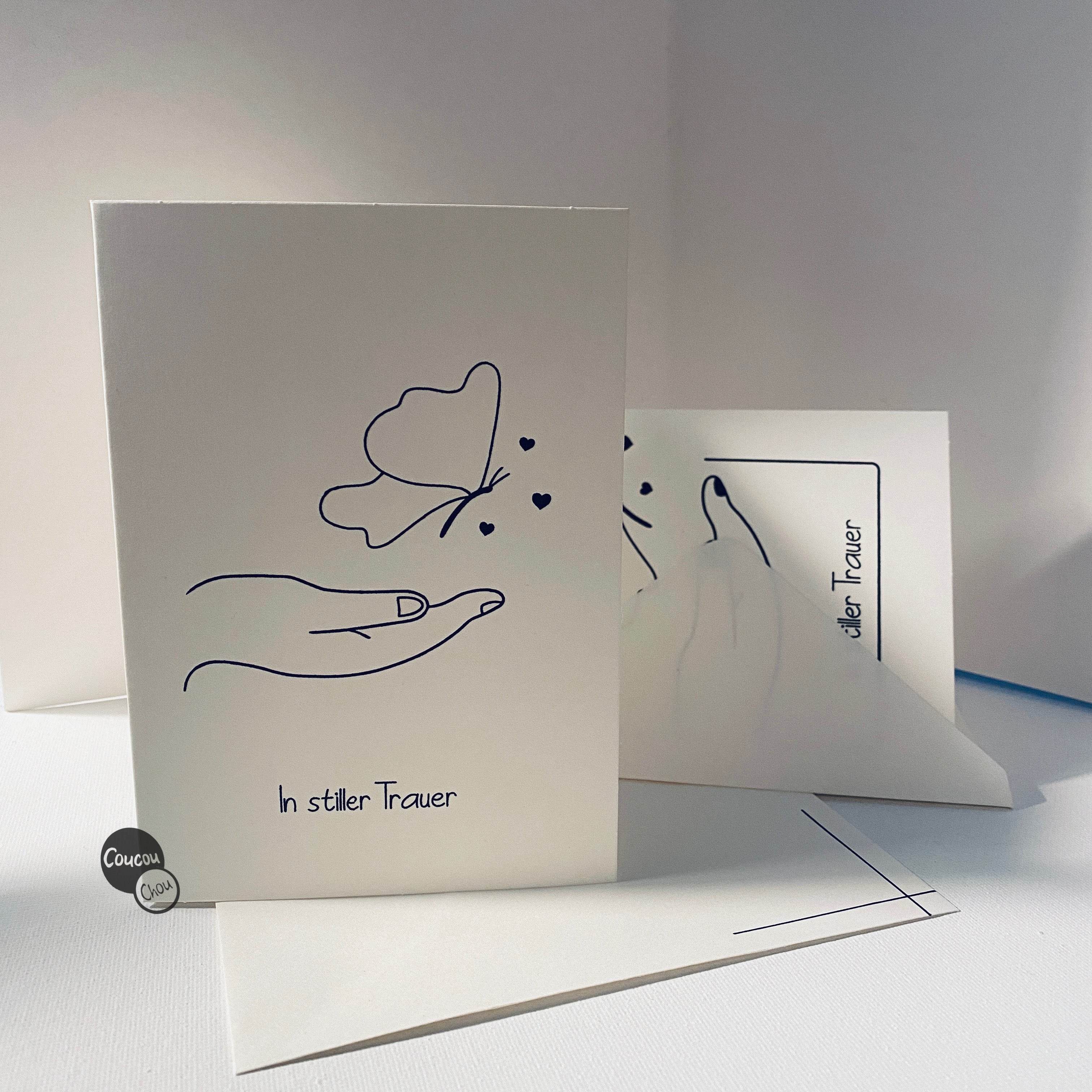 Plotterdatei Trauer Schmetterling svg dxf - Sewando
