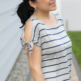 Schnittmuster Knotenshirt ASCHAU Gr. 32-56 - Sewando