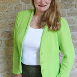 Blazer-02 mit Schalkragen und Puffärmeln - Sewando