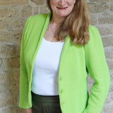 Blazer-02 mit Schalkragen und Puffärmeln - Sewando