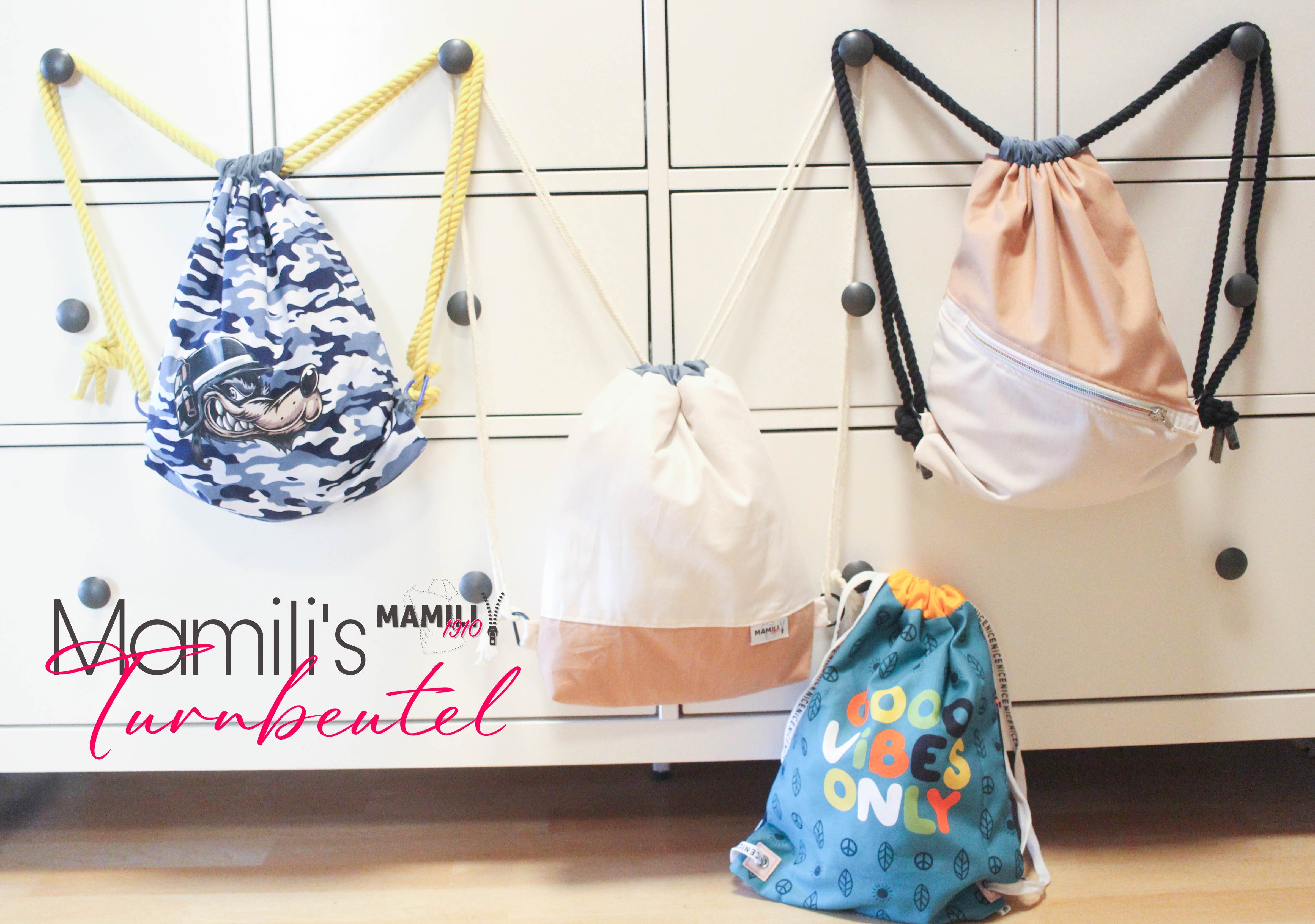 Schnittmuster Mamili´s Turnbeutel - Sewando