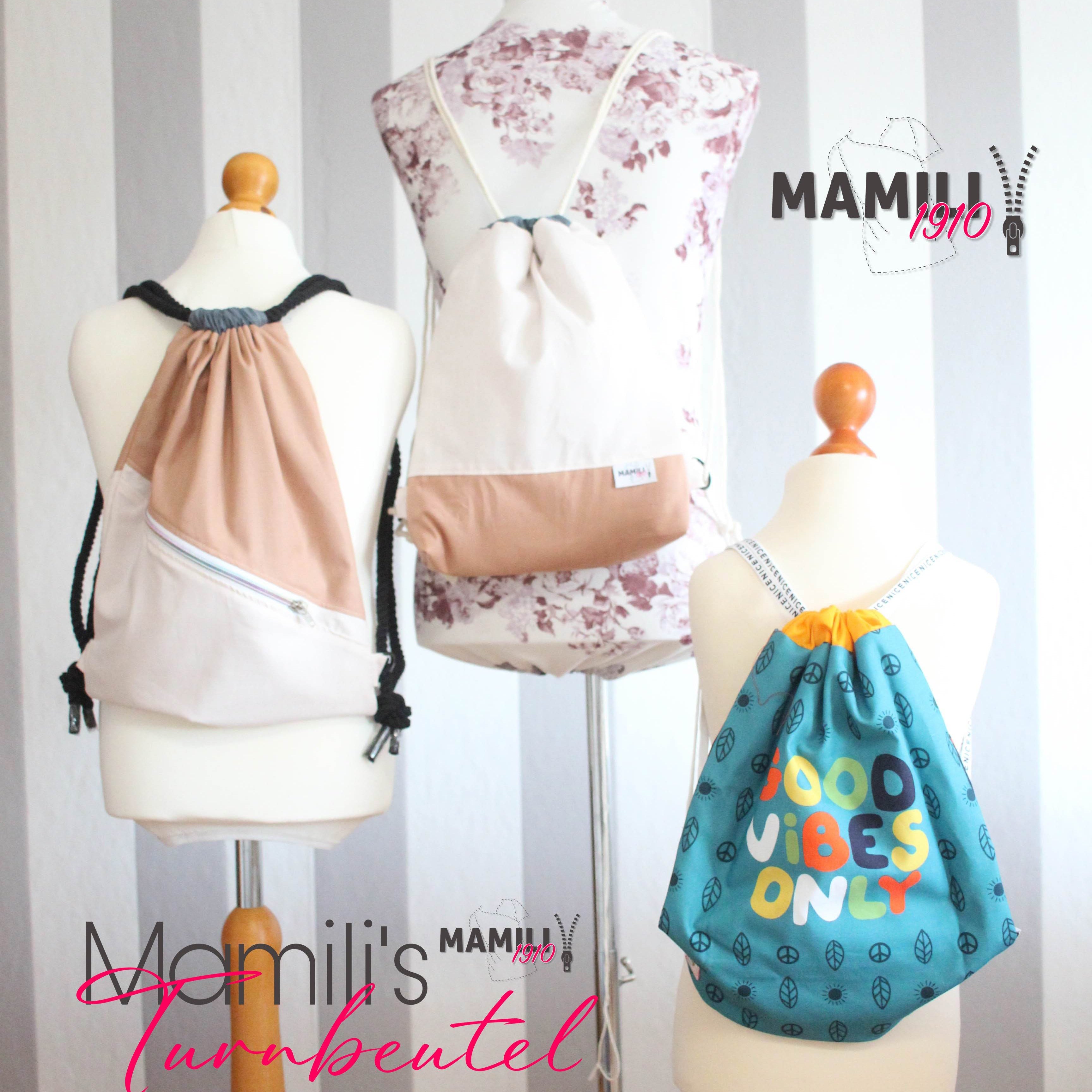 Schnittmuster Mamili´s Turnbeutel - Sewando