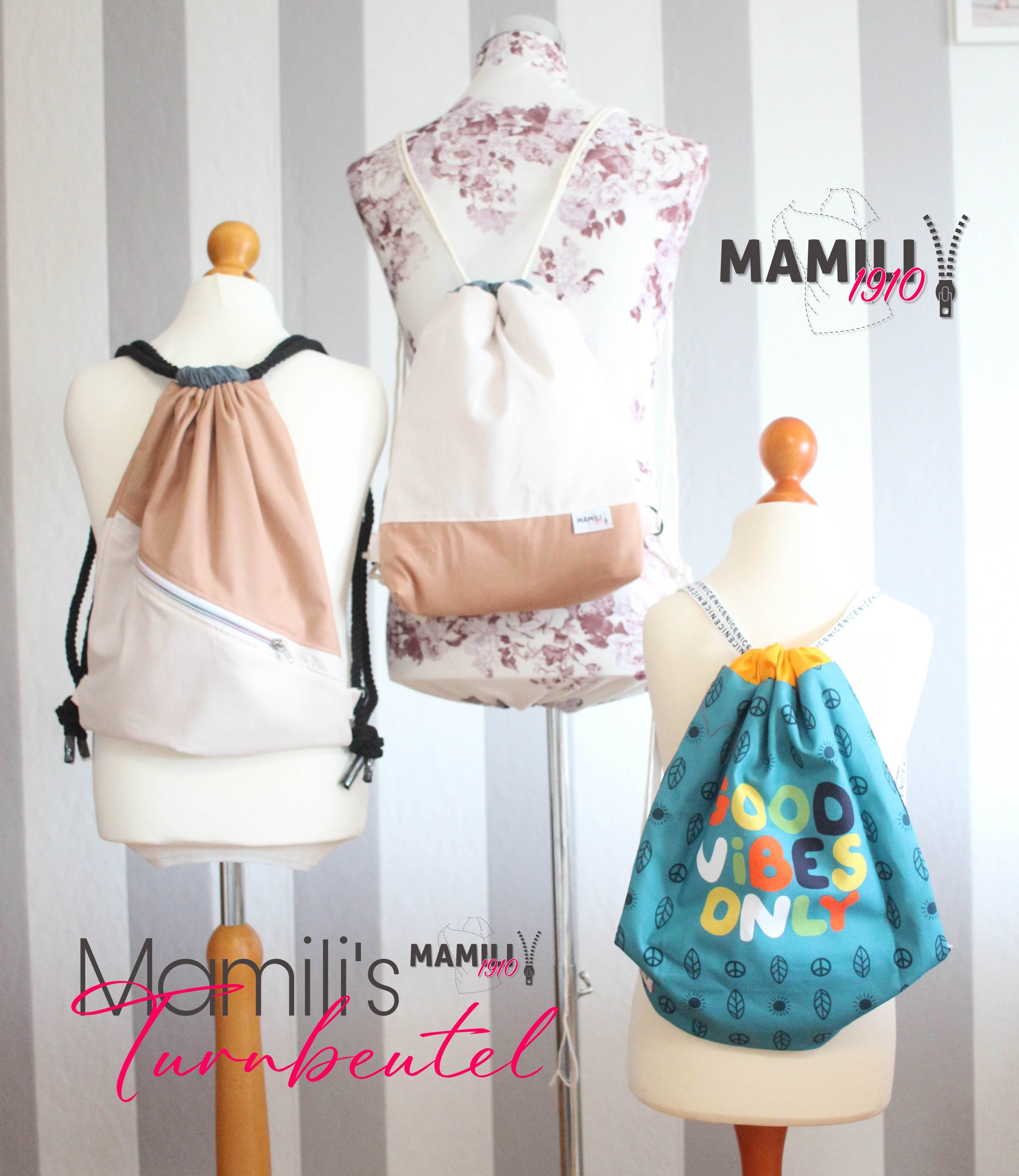 Schnittmuster Mamili´s Turnbeutel - Sewando