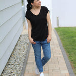 Schnittmuster Shirt FREISING Gr. 32-56 + gratis Plotterdatei : - Sewando