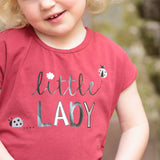 Plotterdatei Little Lady – süßes Marienkäfer-Motiv für Kinder-Shirts & DIY-Projekte - Sewando