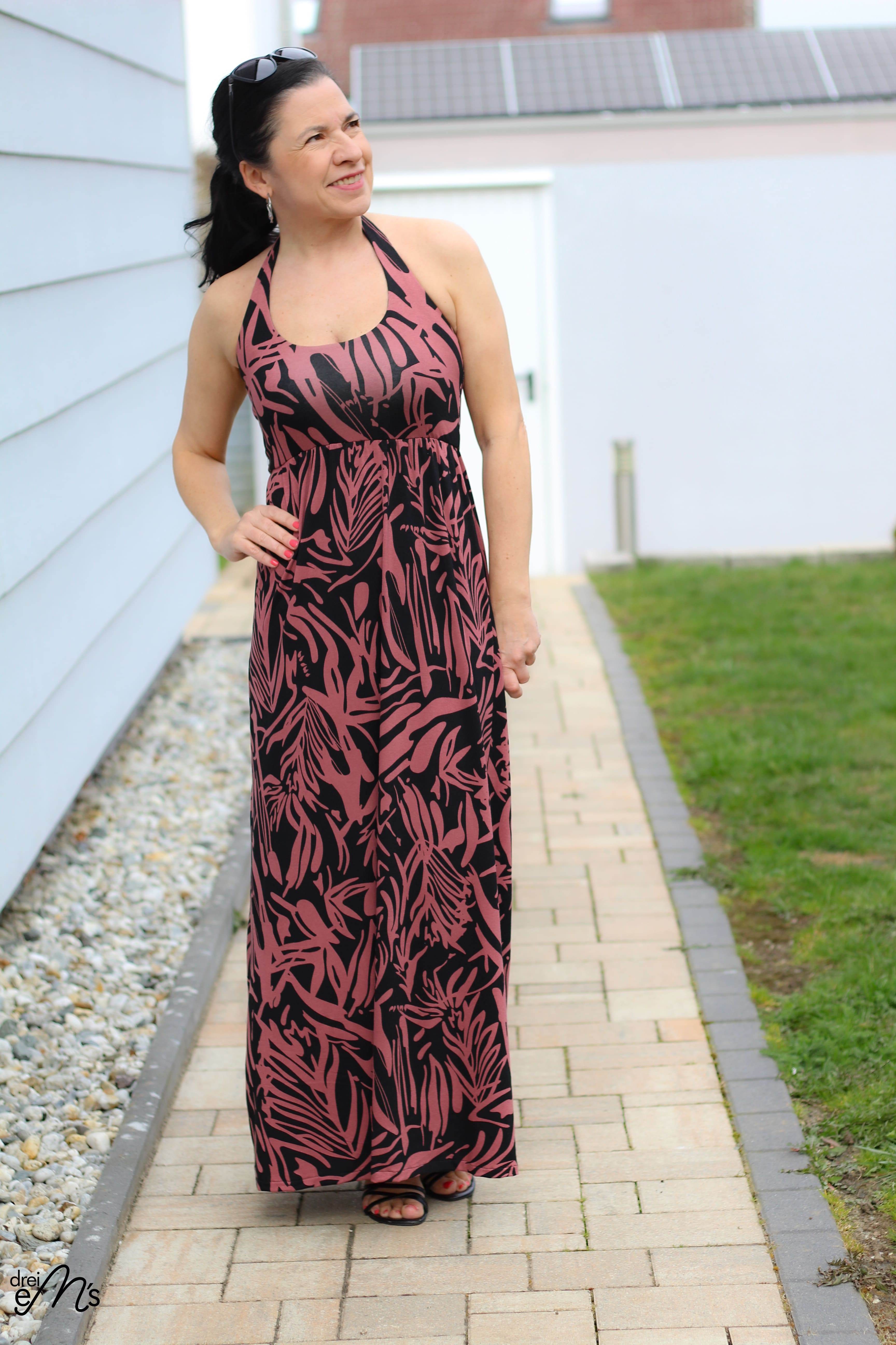 Schnittmuster Kleid ANZING Gr. 32-50 : - Sewando