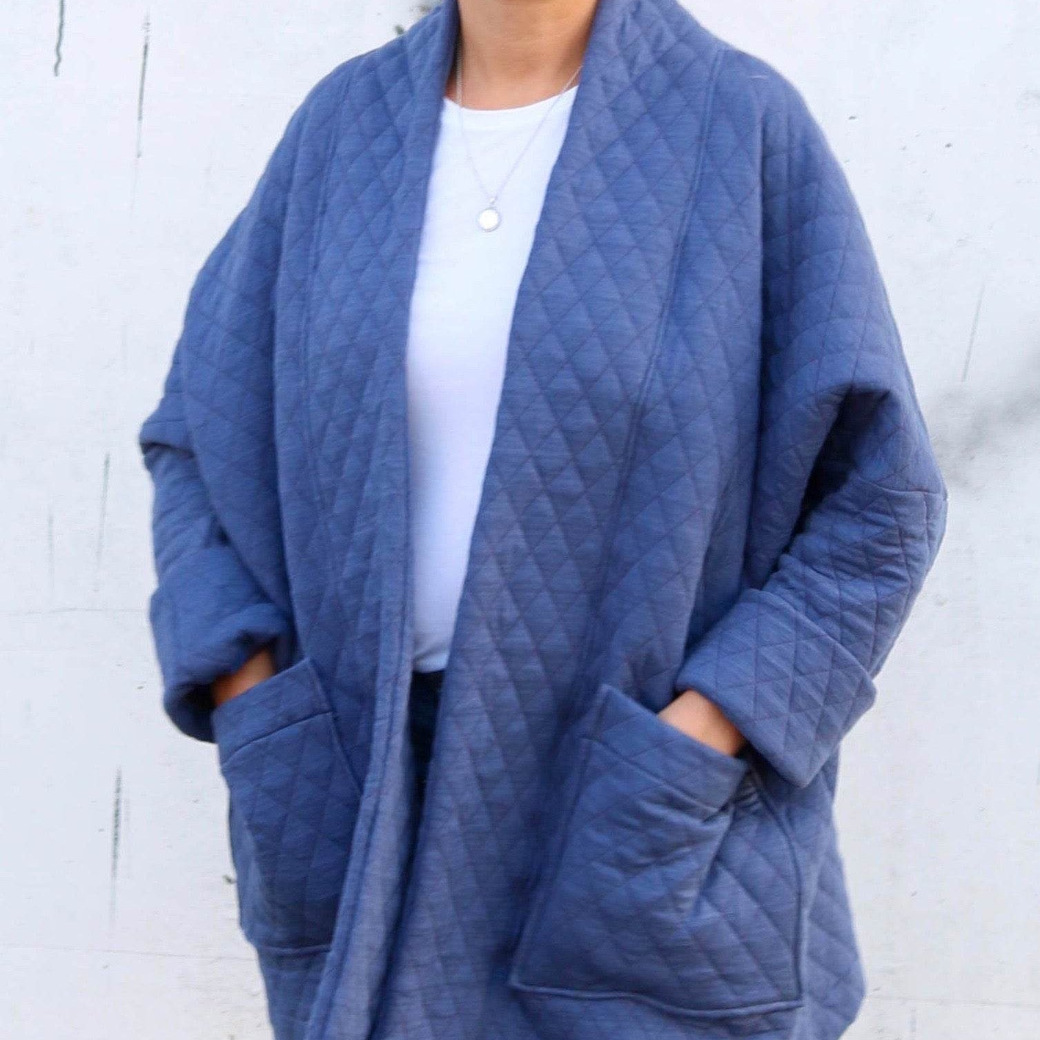 Kimono-Jacket Women Schnittmuster / oversized Jacke in 3 Längen Gr. 32-50 : - Sewando