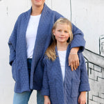 Kimono-Jacket Girls Schnittmuster / oversized Jacke in 3 Längen Gr. 92-164 : - Sewando