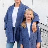 Kimono-Jacket Girls Schnittmuster / oversized Jacke in 3 Längen Gr. 92-164 : - Sewando