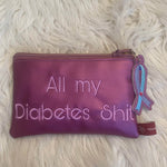 Stickdatei Tasche für Diabetes Set 917 Kosmetiktasche - Sewando