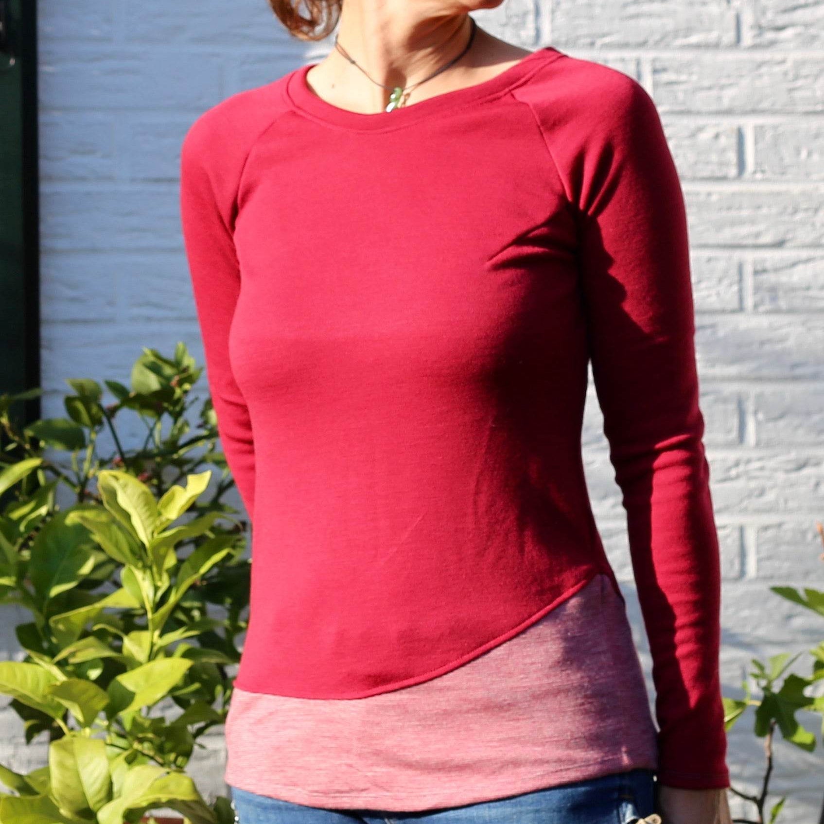 E-Book MissZweiklang Wolle Seide Shirt Damen 32-52 - Sewando