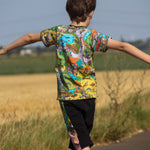 Kombi eBook Schnittmuster Summerset Mighty Kriss Kross Shirt und Hose Gr.122 - 176 - Sewando