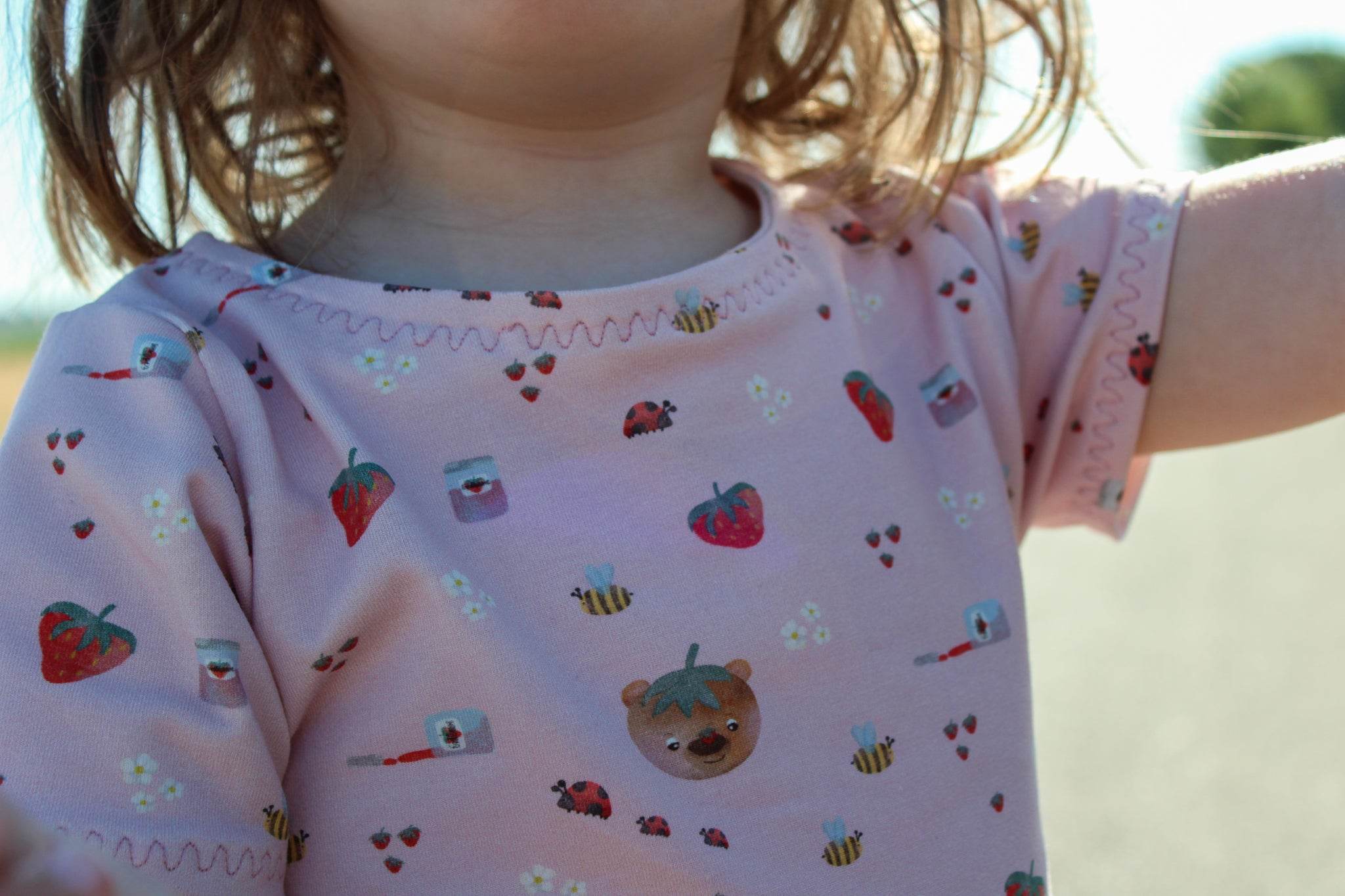 Schnittmuster Leylana - Shirt mit Volant Gr.74-122 - Sewando
