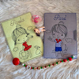 Stickdatei Maritim Junge und Mädchen Set 916 - Sewando