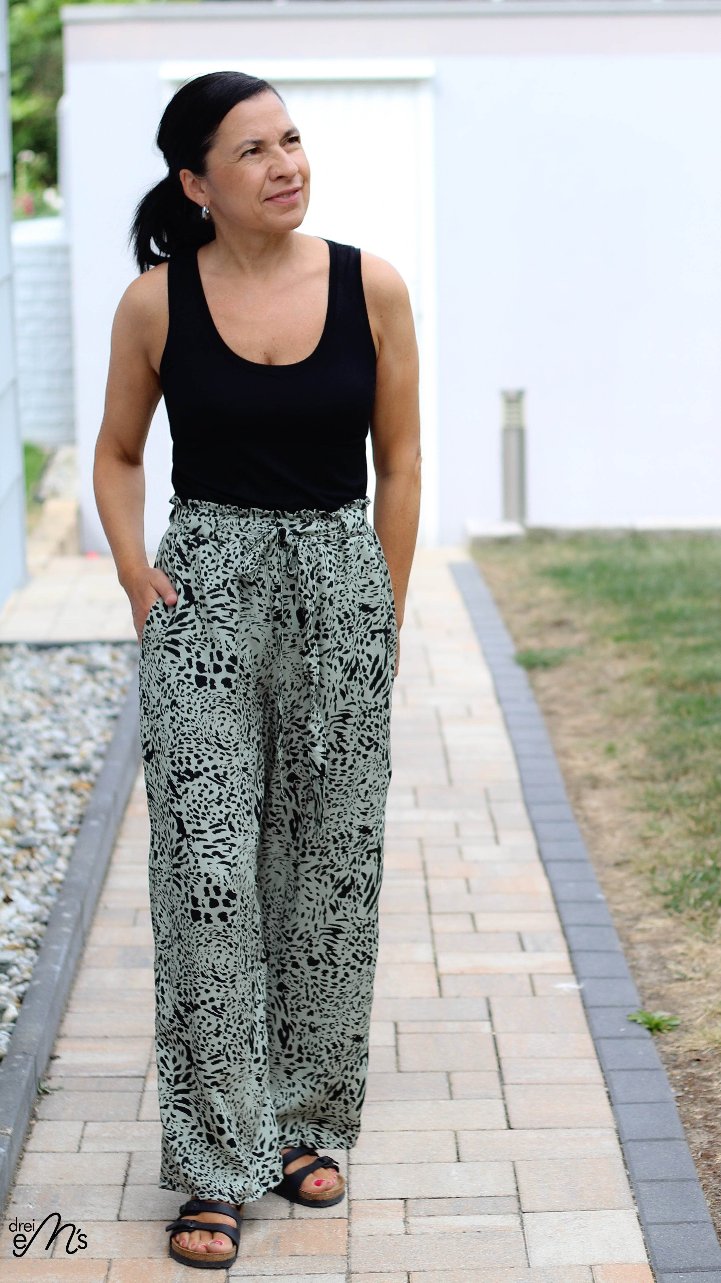 Schnittmuster Palazzohose Hose PIRK Gr. 32-54 : - Sewando