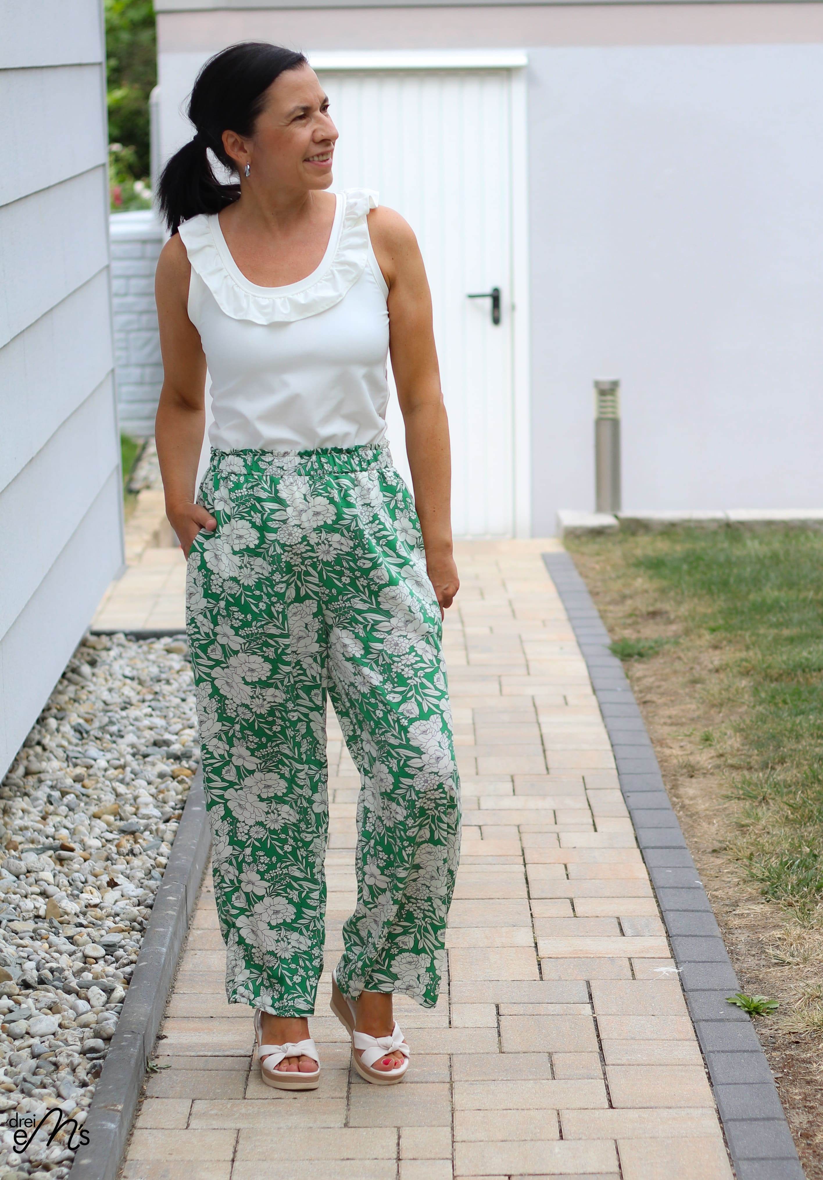 Schnittmuster Palazzohose Hose PIRK Gr. 32-54 : - Sewando