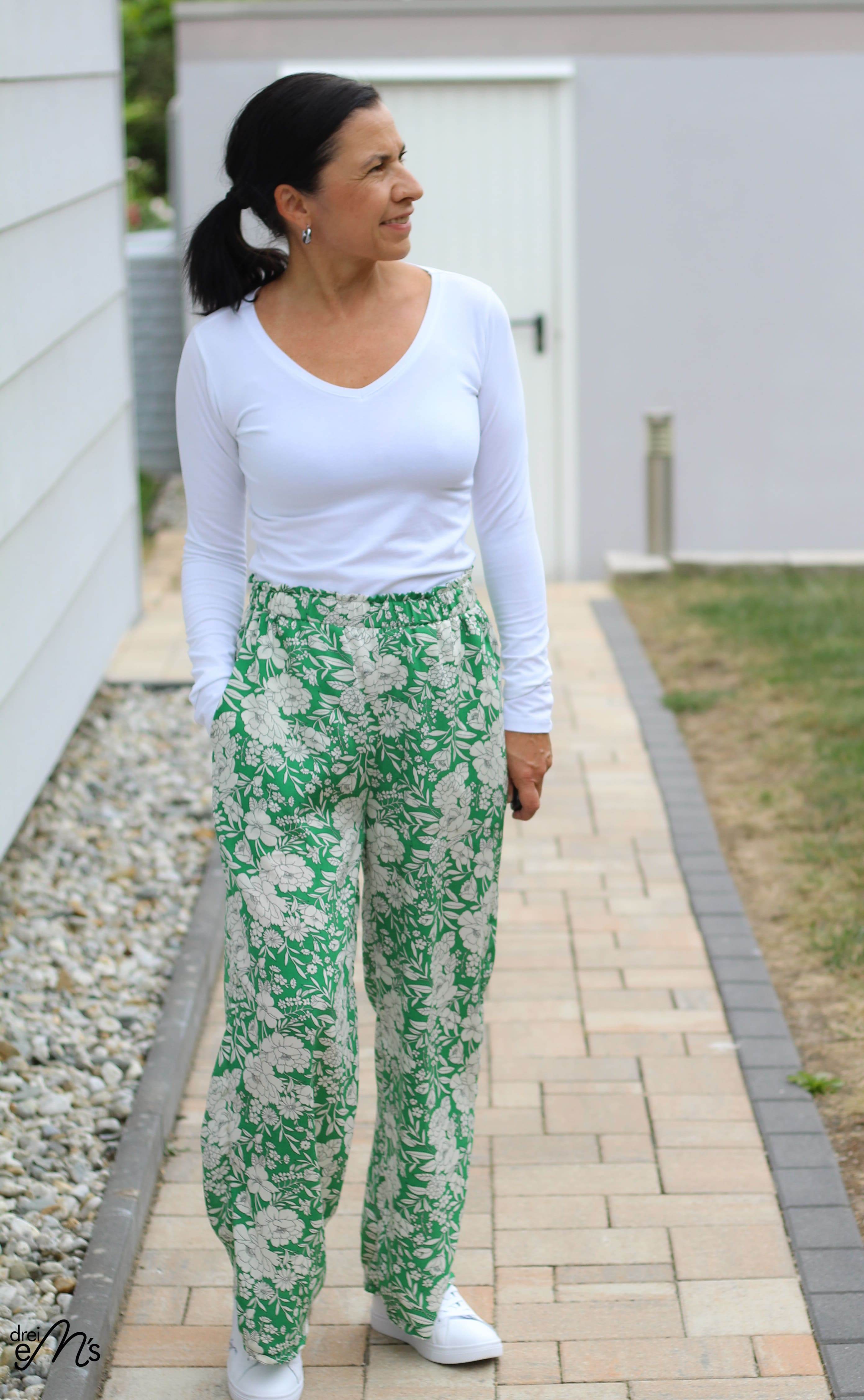 Schnittmuster Palazzohose Hose PIRK Gr. 32-54 : - Sewando