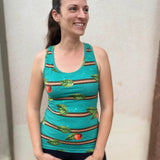 Schnittmuster Lia Racerback Tanktop für Damen Gr. 32-42 - Sewando